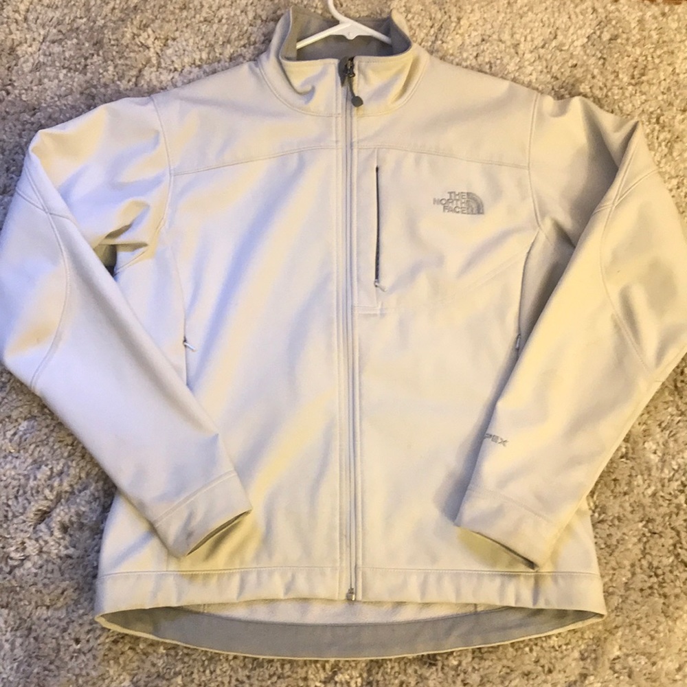 North Face fleece, shell